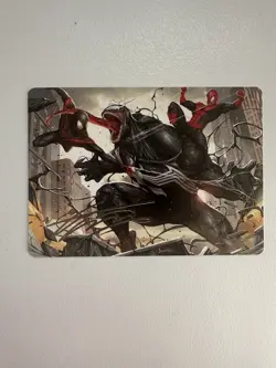 Magic The Gathering Spider-Man Terrific Team-Up InHyuk Lee Signed Art Series - Image 2