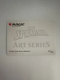 Magic The Gathering Spider-Man Terrific Team-Up InHyuk Lee Signed Art Series - Image 4