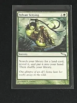 Sylvan Scrying Mirrodin Magic The Gathering - Image 1