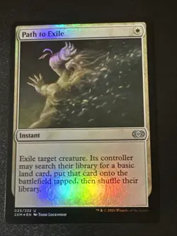 Path To Exile Foil x1 Double Masters NM Condition See Pic Front Back - Image 1