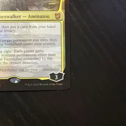 Aminatou, The Fateshifter Mythic Foil MTG Commander 2018 #37 LP - Image 5