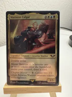Magic The Gathering: Marneus Calgar. Foil. Near Mint - Image 1