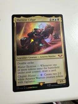 Magic The Gathering: Marneus Calgar. Foil. Near Mint - Image 2