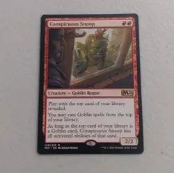 Conspicuous Snoop - Core Set 2021 MTG NM - Image 1