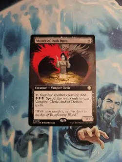 Master of Dark Rites (Extended Art) [The Lost Caverns of Ixalan Commander] - Image 1