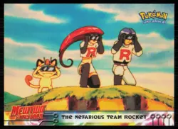 1999 Topps Pokemon Movie Edition The Nefarious Team Rocket #12 - Image 1