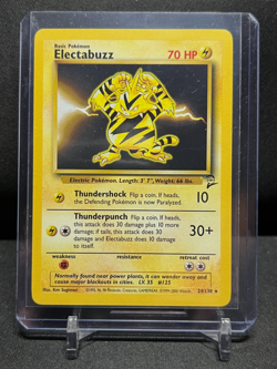 Electabuzz 24/130 Rare Pokemon 2000 Base Set 2 LP - Image 1