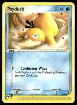 Pokemon TCG Sandstorm #73/100 Psyduck LP - Image 1