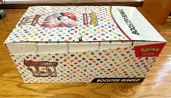 10x Sealed Pokemon 151 Booster Bundle Boxes in Unsealed Display Case! New, Fast! - Image 1