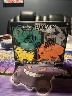 POKEMON SWORD & SHIELD EVOLVING SKIES FACTORY SEALED ELITE TRAINER BOX ETB - Image 1