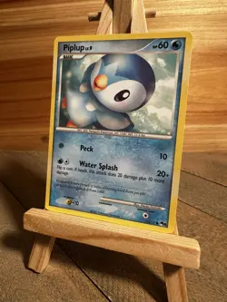 Pokemon POP Series 6 Common Piplup #015/017 Lightly played - Image 1