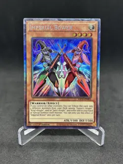 Yugioh Imperial Bower KICO-EN003 Collector Rare 1st Edition NM - Image 1