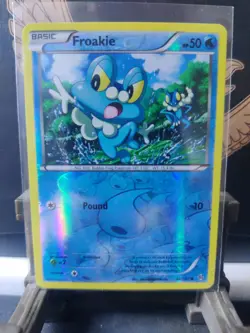 Pokemon Froakie #46/162 Common Reverse Holo Card XY Breakthrough - Image 1