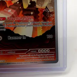Garganacl Illustration Rare 147/132 Mega Evolution Pokemon TCG Near Mint Card NM - Image 4