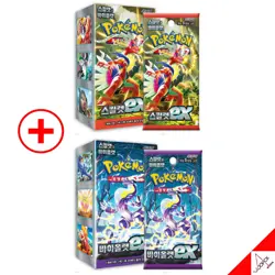 Pokemon Card Scarlet EX &Violet EX Set Enhanced Expansion Booster Box-Korean Ver - Image 1