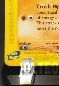 Pokemon TCG Card - Onix 098/147 Aquapolis Common Vintage E-Reader - Image 4