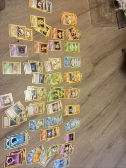 Vintage Base Set Pokemon Card Lot WOTC 1999 And Some Base Set 2 - Image 1