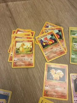 Vintage Base Set Pokemon Card Lot WOTC 1999 And Some Base Set 2 - Image 2