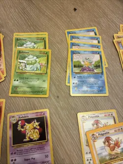 Vintage Base Set Pokemon Card Lot WOTC 1999 And Some Base Set 2 - Image 3