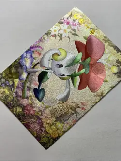 Floette Flower Pokemon Foil Holo Card Anime Rare Full Alt Art 670 Arcade Pokedex - Image 3