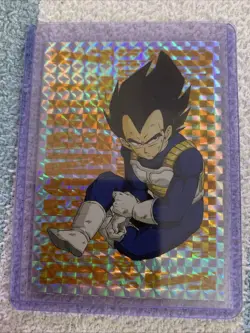 Vegeta DBZ Dragon Ball Z 1999 FUNimation Gold Card G-8 Chase Card - Image 1
