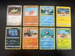 8 Pokemon Card Collection Asako Ito Artist Reverse Holo & Reg Bundle Lot - Image 1