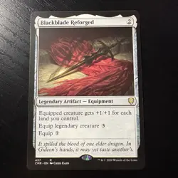 Blackblade Reforged Rare Regular MTG Commander Legends #457 NM - Image 1