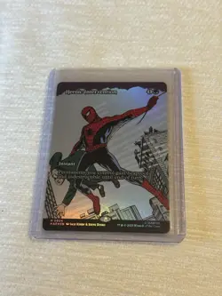 MTG Marvel's Spider-Man HEROIC INTERVENTION Foil Borderless Mythic #0034 - Image 1