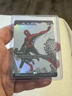 MTG Marvel's Spider-Man HEROIC INTERVENTION Foil Borderless Mythic #0034 - Image 4