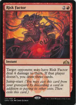 Risk Factor R Guilds of Ravnica 113 - LP - Image 1