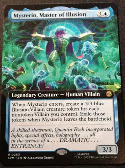 Mysterio, Master Of Illusion - Extended Art - SPM - MTG - EN - NM - 0253 - Image 1