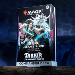 Magic The Gathering Dragonstorm Commander Deck - Jeskai Striker NEW - Image 1
