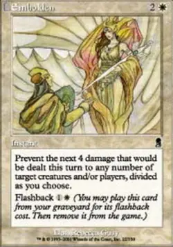 MTG Embolden - Foil, Odyssey, Moderately Played, English - Image 1