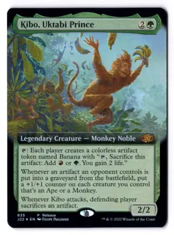 Kibo, Uktabi Prince NM* FOIL EXTENDED Jumpstart 2022 ENGLISH 835 -UnltdCards - Image 1