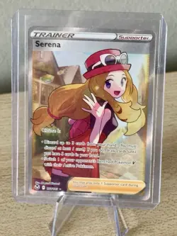 Pokemon TCG Serena (Full Art) Silver Tempest 193/195 Holo Ultra Rare NM - Image 1