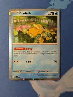 Psyduck Cosmos Holo MEP 007 - Black Star Promo Mega Evolution Pokemon TCG NM - Image 1