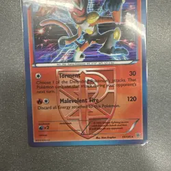 Pokemon TCG Infernape 17/135 Plasma Storm Non Holo Rare 2012 LOOK!! - Image 3