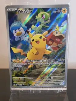 Pikachu TCG Black Star Promos Card SVP 027 Pokemon Tcg Nm-M (Sealed) - Image 1