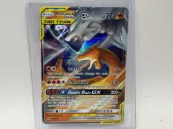 Pokemon Sun and Moon Unbroken Bonds Reshiram Charizard GX Card #20/214 - Image 1