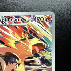 FREE SHIPPING Pokemon TCG Destined Rivals Ethan's Typhlosion Card 190/182 NM - Image 3