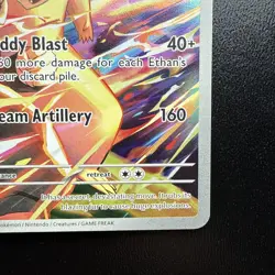 FREE SHIPPING Pokemon TCG Destined Rivals Ethan's Typhlosion Card 190/182 NM - Image 4