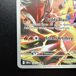 FREE SHIPPING Pokemon TCG Destined Rivals Ethan's Typhlosion Card 190/182 NM - Image 5