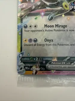 Pokemon Umbreon ex 060/131 Prismatic Evolutions Stamped Surprise Box Promo Card - Image 2