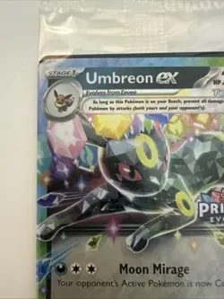 Pokemon Umbreon ex 060/131 Prismatic Evolutions Stamped Surprise Box Promo Card - Image 5
