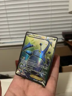 Pokemon TCG Heracross EX Full Art Ultra Rare Card 105/111 XY Furious Fists - Image 4