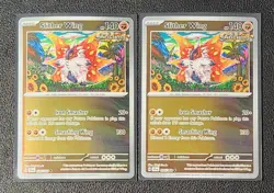 2x reverse holo Slither Wing 026/064 Pokemon card SV Shrouded Fable uncommon NM - Image 1