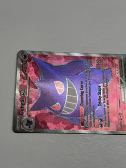Pokemon Gengar EX TCG Full Art Ultra Rare Holo Card 193/162 Temporal Forces - Image 3