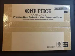 One Piece Premium Card Collection Best Selection Vol. 4 ENGLISH Sealed Bandai - Image 1