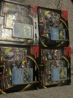 Pokemon TCG | Mega Evolution 4x 3 Pack Blister With Promo Card | New & Sealed - Image 1