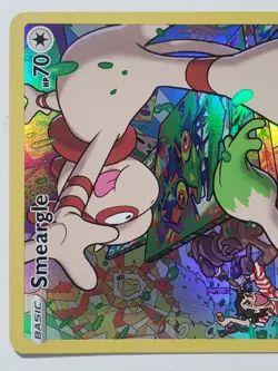 HOLO Smeargle TG10/TG30 NM / M - Silver Tempest Trainer Gallery Pokemon Card - Image 2